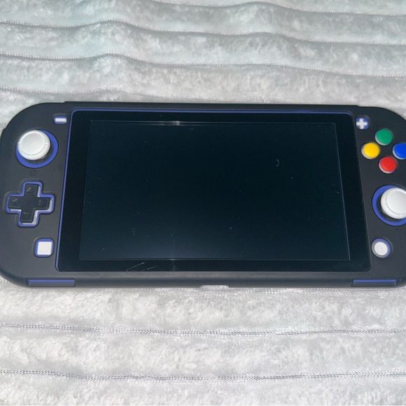 Nintendo Switch Lite - Blue (2021 Indigo) + Protective Case